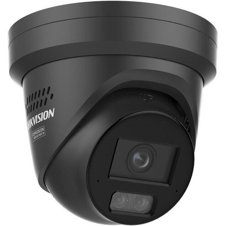 Câmera de vigilância Hikvision Pro Series com ColorVu DS-2CD2347G3-LIS2UY/SL(2.8MM)/PRETA, tipo turret, para ambientes internos,