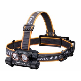 Faixa de cabeça com lanterna LED multicolorida Fenix HM75R