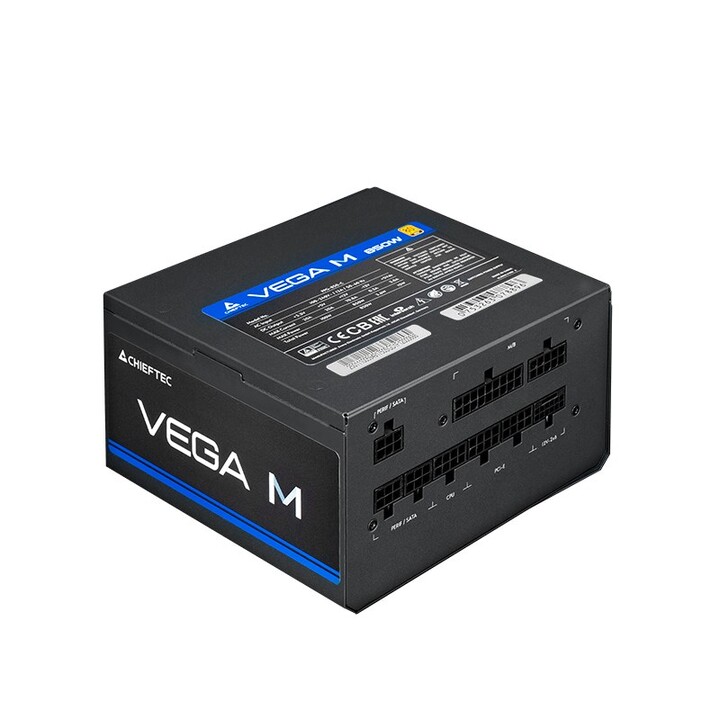 Chieftec Vega PPG-1000-C unidad de fuente de alimentación 1000 W 24-pin ATX ATX Blanco