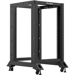 Lanberg Open Rack 18u 600x800, black
