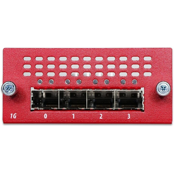 Modulo in fibra SFP WGT Firebox M di terza generazione con 4 porte da 1 Gb