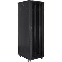 Lanberg Rackschrank 19" selbsttragend 42u/600x1000 (Flatpack), schwarz
