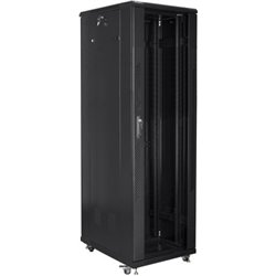 Lanberg Rack cabinet 19\" self-supporting 42u/600x1000 (flat pack), black