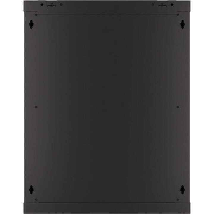 Armadio rack Lanberg da 19" per montaggio a parete 15u/600x450 (confezione piatta) con porta in vetro nero v2