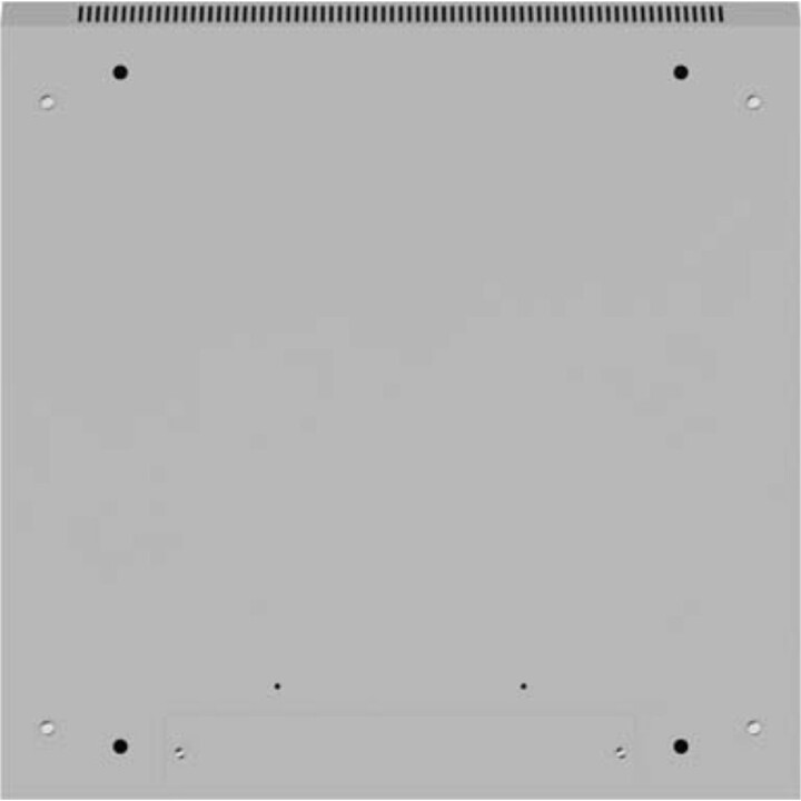 Lanberg 19" Wandmontage-Rackschrank 12U/600x600 (Flachpaket) v2, Grau