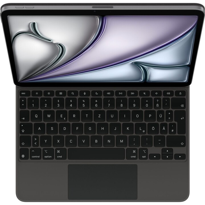 Teclado Apple Magic Keyboard para iPad Air de 11 pulgadas (M3), negro, alemán