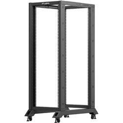 Lanberg Rack abierto 32u 600x1000, negro