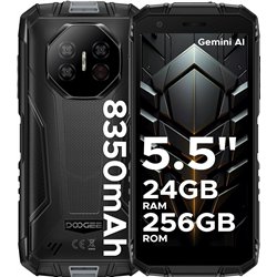 Doogee Fire 3 Ultra, 6GB 256GB, 5,5 LCD IPS HD+, 8350mAh, cinza