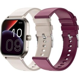 Smartwatch SPC Smartee Duo 3/ Notificaciones/ Frecuencia Cardíaca/ Blanco
