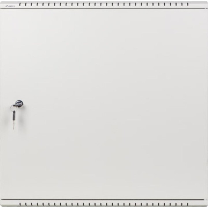 Lanberg 19" Wandmontage-Rackschrank 6U+3U/540x200 Low Profile, Grau, (montiert)