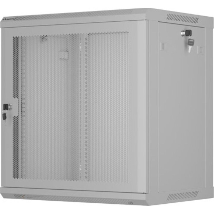 Lanberg 19" 12u Installation Rack 600x450 Gray, Perforated Door (Flat Pack)