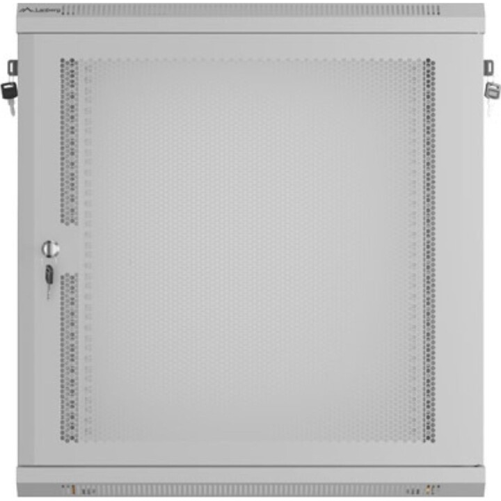 Lanberg 19" 12u Installation Rack 600x450 Gray, Perforated Door (Flat Pack)