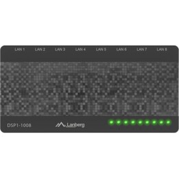 Lanberg DSP1-1008 Conmutador de escritorio Gigabit Ethernet no administrado 8x 1gb/s 5V