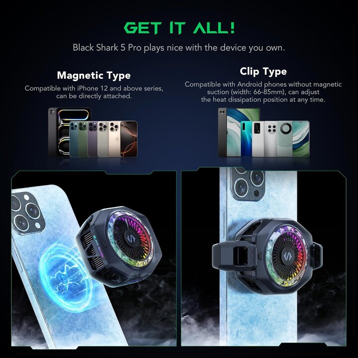 Black Shark FunCooler 5 Pro Black