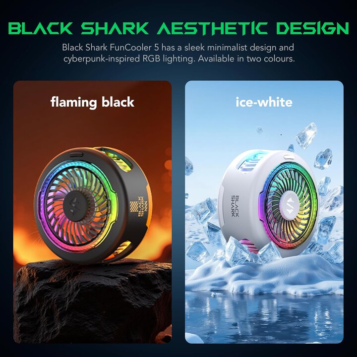 Black Shark FunCooler 5 Blanc