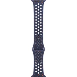 Bracelet sport Nike bleu satiné (46 mm) - Taille M/L