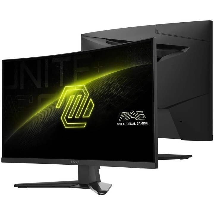 Msi Mag 275Cqf E18 27" Gaming/Curved Matte LCD Panel Monitor 2560X1440 16:9 180Hz 0.5 Ms Farbe Schwarz