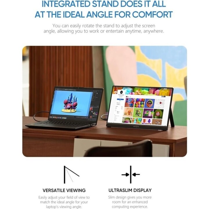 Arzopa Z1FC 16.1" FHD IPS 144Hz HDR - Portable Monitor