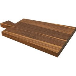 TAGMM/WL Walnuss-Schneidebrett mit geölter Oberfläche, 25 x 40 cm