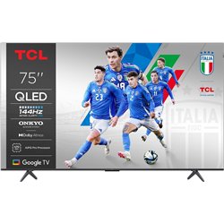 Television TCL 75" 4K Ultra HD 3840 x 2160 Pixels Flat 16:9 QLED 75P8K