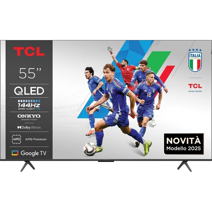 Televisor Tcl 55" 4K Ultra Hd 3840 X 2160 Píxeles Plano 16:9 Qled 55P8K