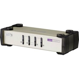 Conmutador KVM ATEN CS84U de 4 puertos VGA, USB, PS/2, 2048 x 1536 píxeles