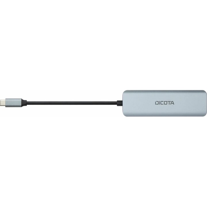 Discota Hub USB-C 4 in 1 ad alta velocità da 10 Gbps, Argento