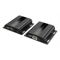 Digitus Conjunto extensor PoE IP HDMI, 4K/60Hz