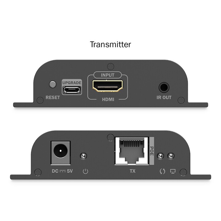 Conjunto extensor Digitus PoE IP HDMI, 4K/60Hz