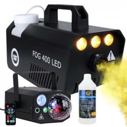 LIGHT4ME GIG Set 1 - set (generador de humo + líquido para humo 1 l + efecto luminoso 4 en 1)