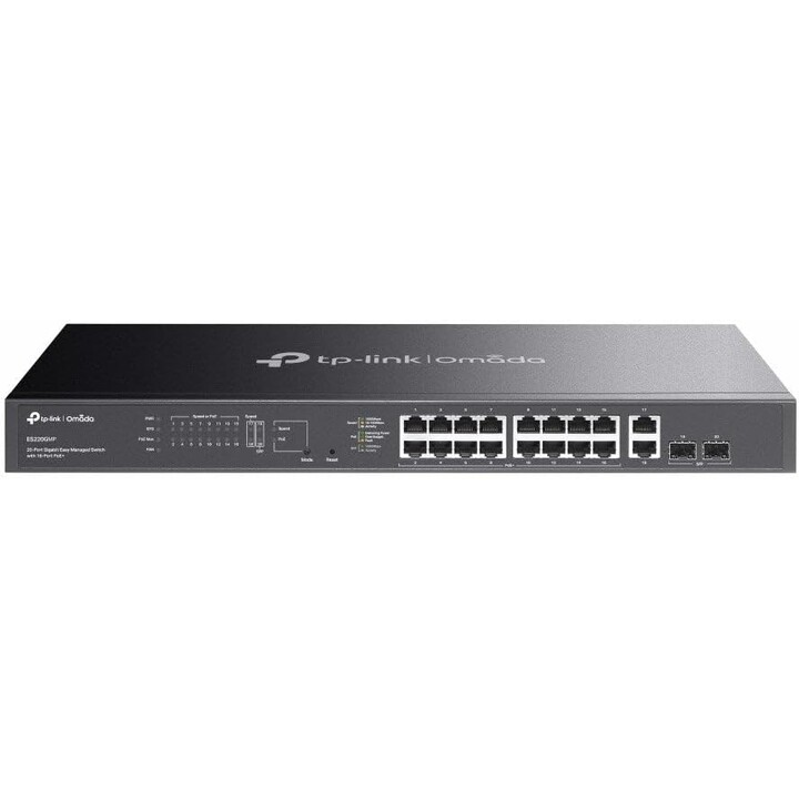 Tp-link Es220gmp Switch Gestionado Gigabit Ethernet (10/100/1000) Energía Sobre Ethernet (poe) Negro