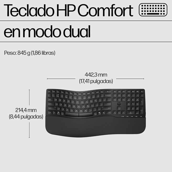 Hp 680 cft dual-mode kb/mse combo