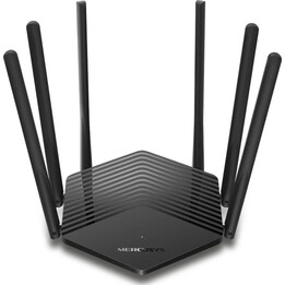 Mercusys MR50G Dualband-Gigabit-Ethernet-WLAN-Router (2,4 GHz / 5 GHz) Schwarz