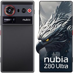 Nubia Z80 Ultra 5G, 16 GB 1 TB, 6,85 OLED 144 Hz, 7200 mAh, preto