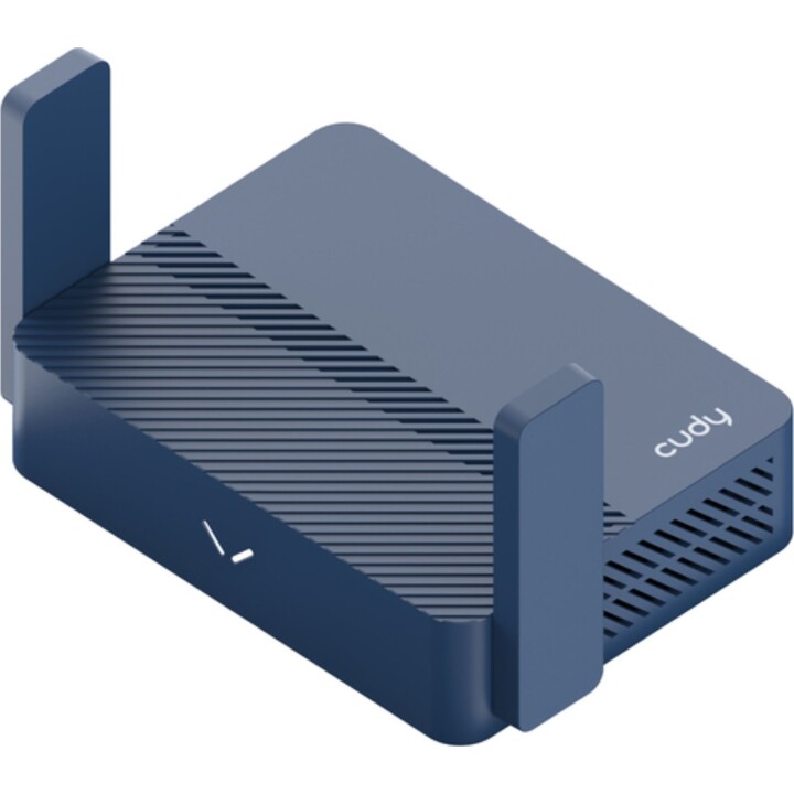 Cudy AX3000 Router de viaje Wi-Fi 6 Gigabit de tamaño bolsillo, puerto Ethernet RJ45 de 2.5 Gbps, azul