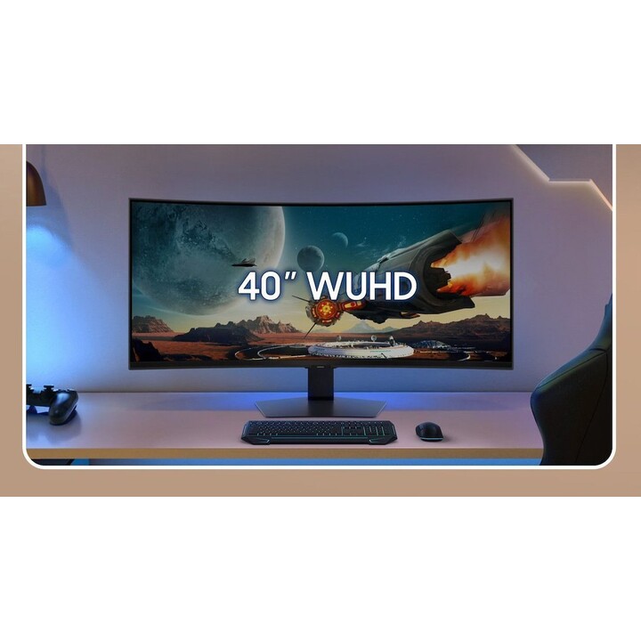 Monitor LCD Samsung 40" 5120 x 2160 Pixel WHD Rapporto d'aspetto nativo 21:9 LCD curvo LS40FG750EUXEN