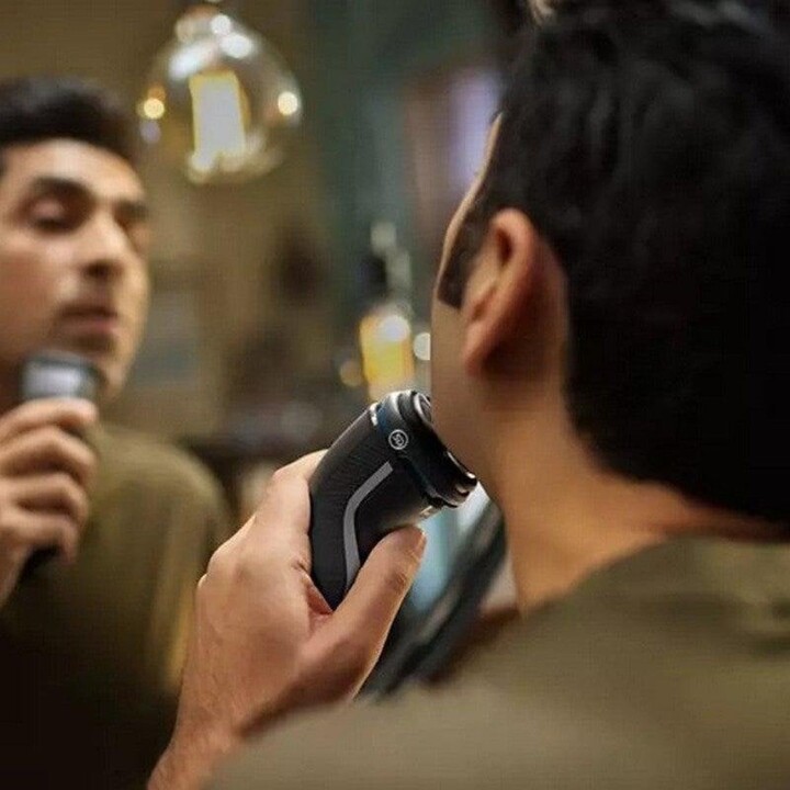 Philips Shaver 3000 Series S3143/02 Rasoir électrique humide/sec + tondeuse nez/oreilles