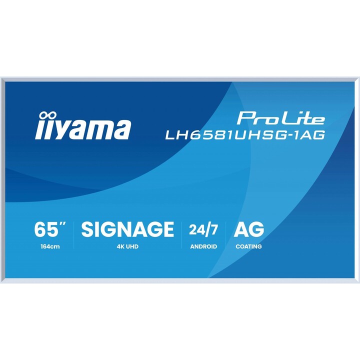 IIYAMA Prolite 65 polegadas - Ecrã 4K Uhd - 3840X2160