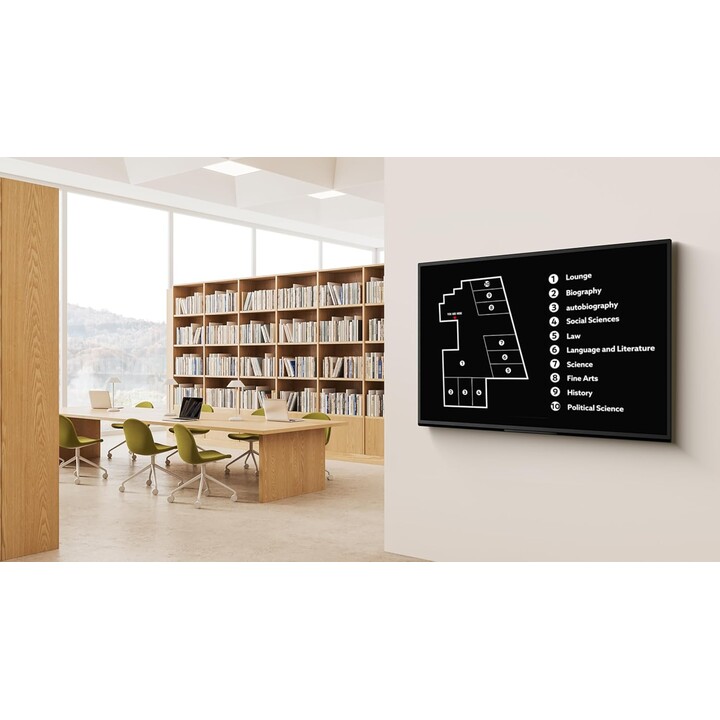 Sony FW-75EZ20L écran professionnel 75" noir