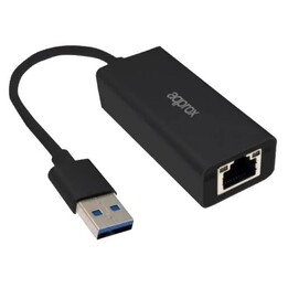 Scheda di rete circa 10/100/1000 usb 3.0 nera