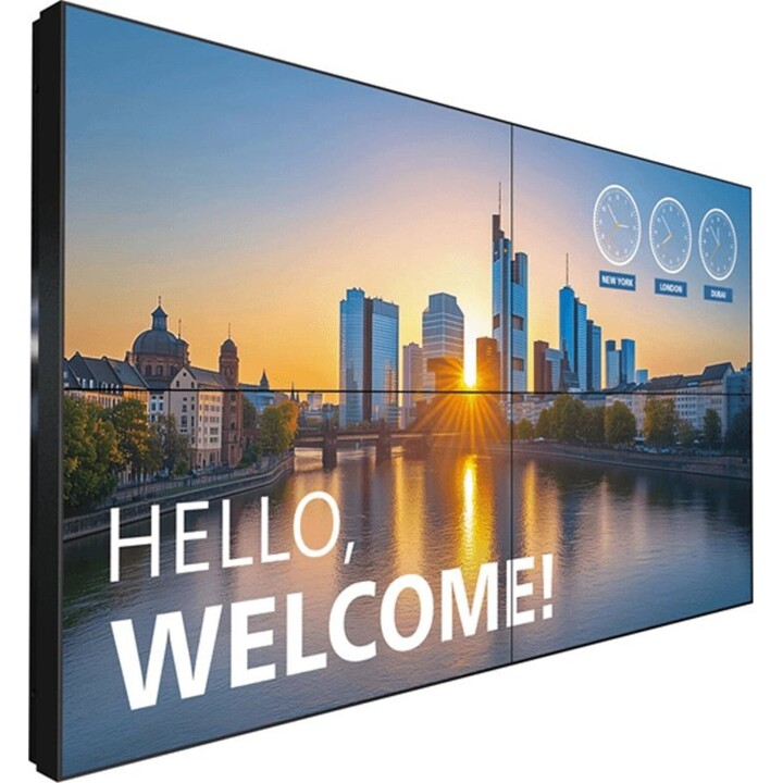 Monitor Philips VW de 55", moldura de 3 mm