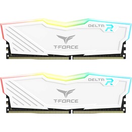 Team Group T-Force Delta RGB 16GB (2x8 GB) 3600 MHz CL18 XMP Weiß