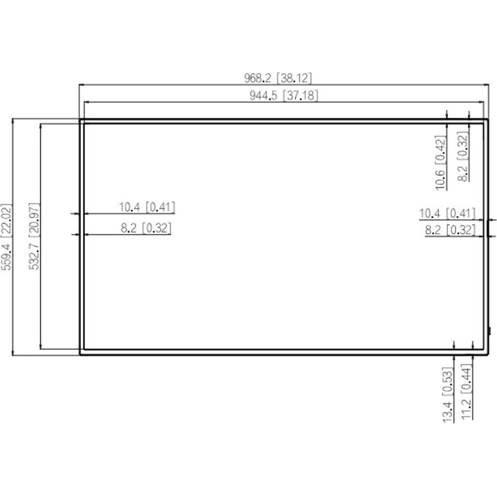 Schermo LCD Dahua 43" /Dhi-Lm43-F400