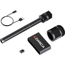 COMICA Revo S Wireless Handheld Microphone for Interviews USB-C