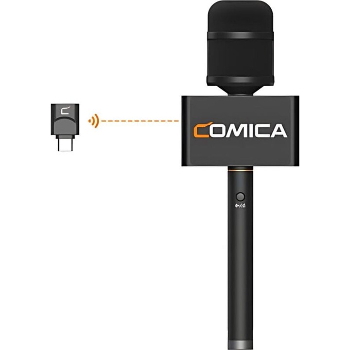 COMICA Revo S Microfono integrato a mano per interviste USB-C