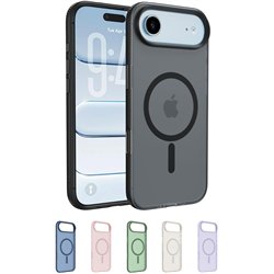 Belkin SheerForce Grip iPhone Air Case Compatible with MagSafe for iPhone - Black