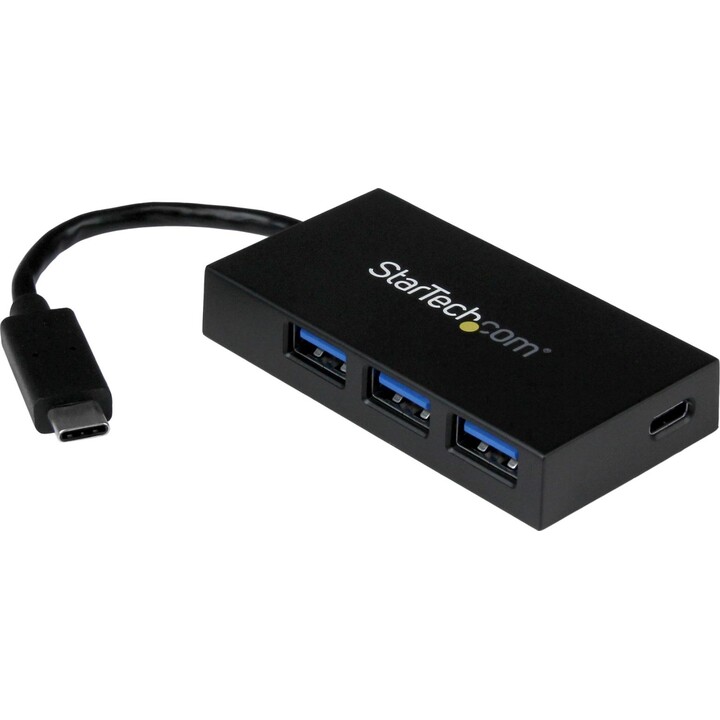 Startech Concentrador USB 3.0 (5Gbps) de 4 Puertos - USB-C a 1x USB-C y 3x USB-A