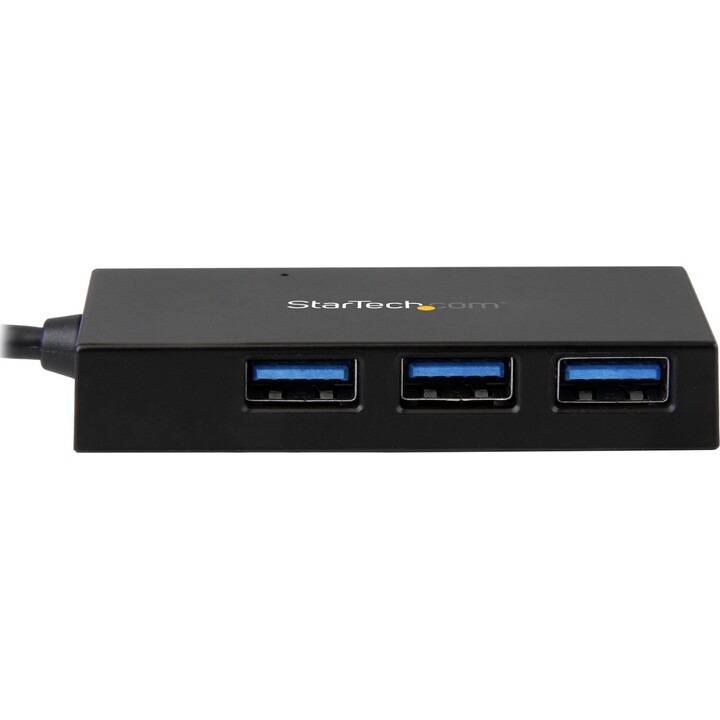 Hub Startech 4 portas USB 3.0 (5 Gbps) - USB-C para 1x USB-C e 3x USB-A