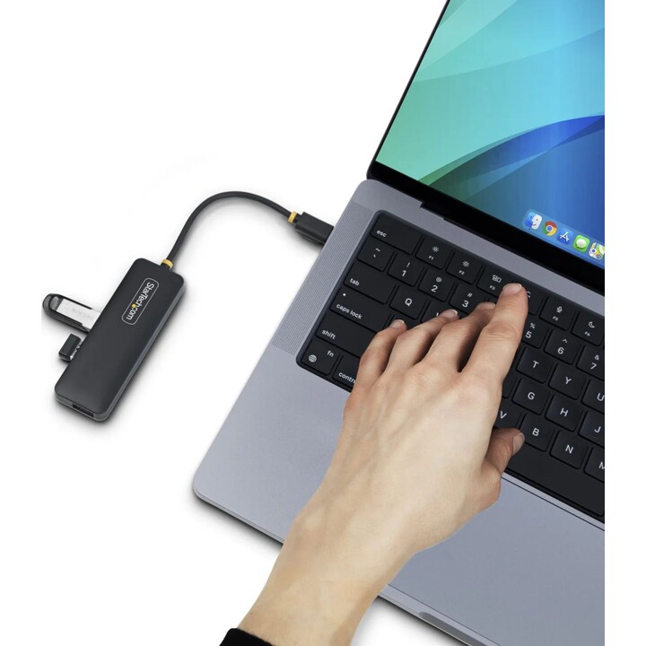 Startech Thief Hub USB tipo C para 4 portas USB-A 5 Gbps