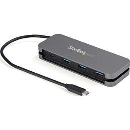 Startech 4-Port-USB-C-Hub – 3 USB-A 1 USB-C, Kabelmanagement